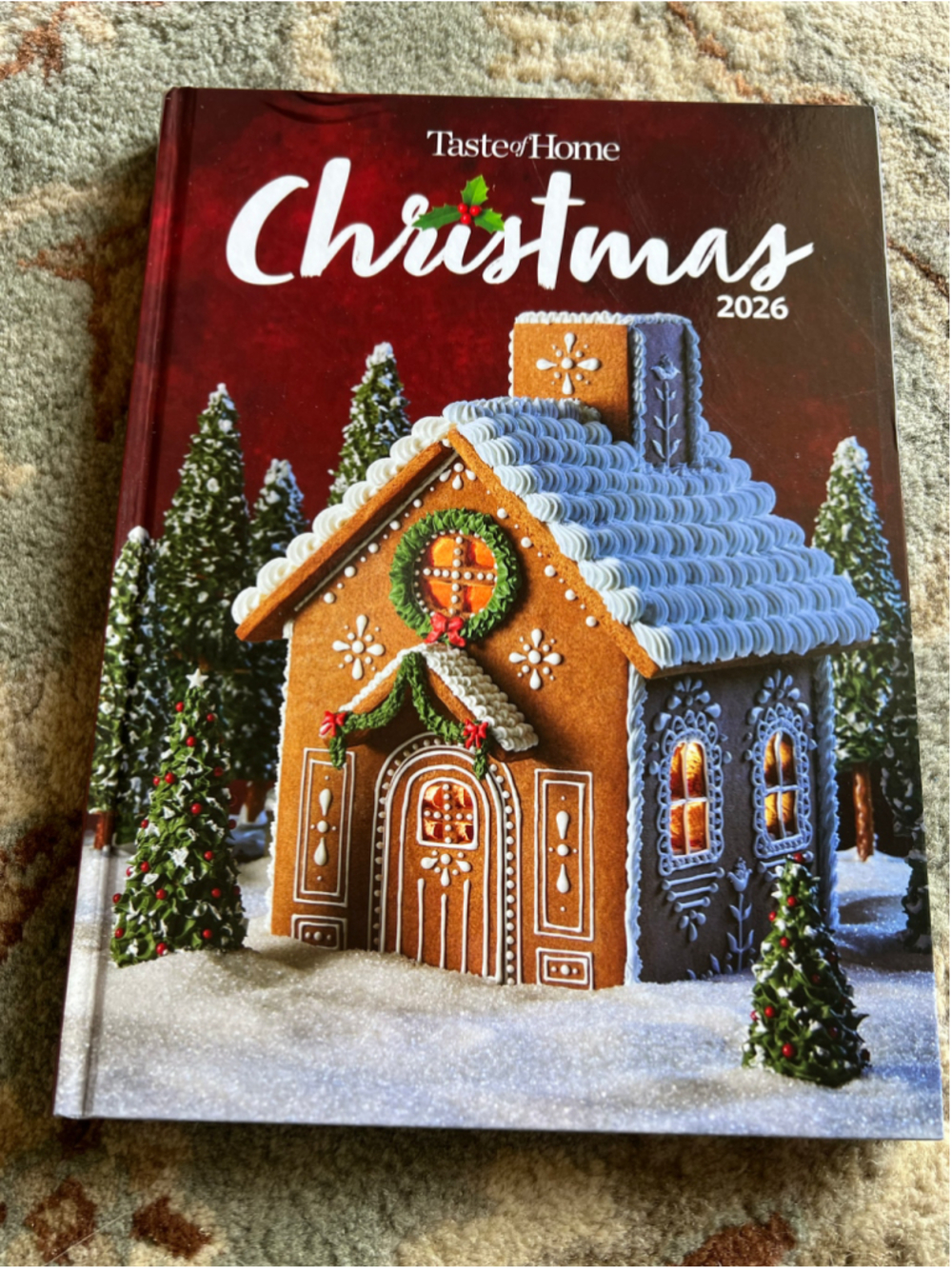 Taste of Home Christmas 2026 Cookbook One Size Red Brown